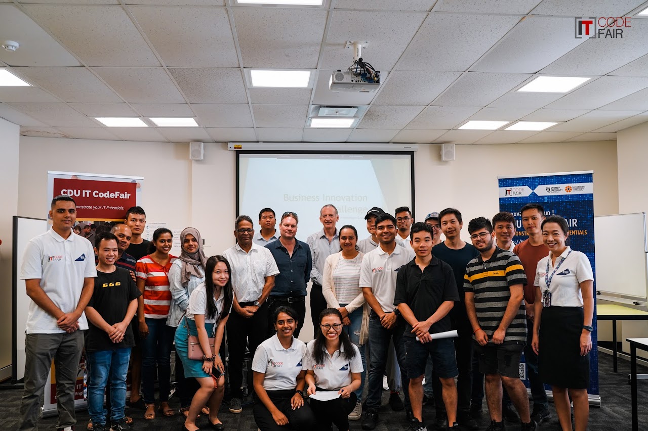 CDU students CDU IT Code Fair